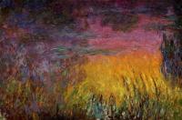 Monet, Claude Oscar - Sunset-left half